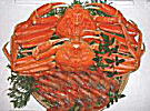 “活茹でずわい蟹（大）と甘海老”の日本海セット